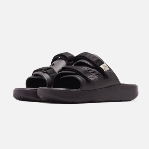 SUICOKE Urich Sandals in Black with Velcro | Size 7 Men's | Size 9 Women's - Picture 1 of 12
